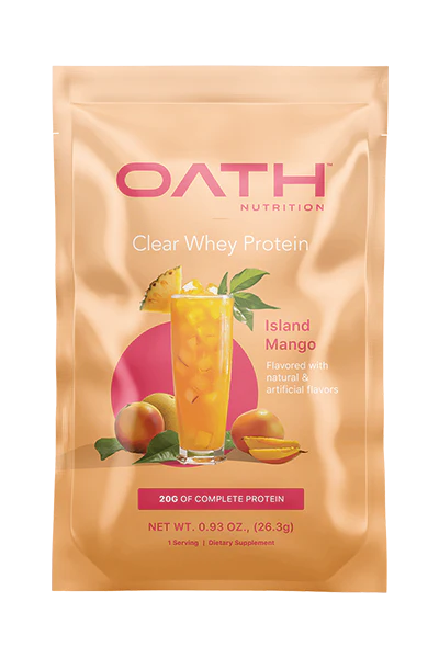 Oath Clear Whey Protein Samples