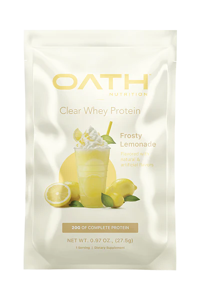 Oath Clear Whey Protein Samples - Image 4